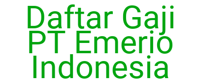 Imagesdaftar Gaji Pt Emerio Indonesia