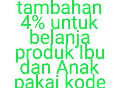 Imagesdiskon Tambahan 4 Untuk Belanja Produk Ibu Dan Anak Pakai Kode Diskon Blibli 1