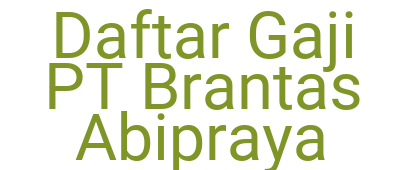 Imagesdaftar Gaji Pt Brantas Abipraya