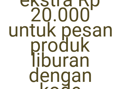Imagesdapatkan Diskon Ekstra Rp 20 000 Untuk Pesan Produk Liburan Dengan Kode Traveloka X Ovo