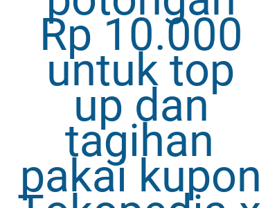 Imagesdapatkan Potongan Rp 10 000 Untuk Top Up Dan Tagihan Pakai Kupon Tokopedia X Ovo Cash
