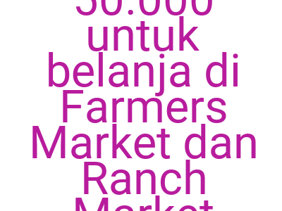 Imagesdiskon 5 Hingga Rp 50 000 Untuk Belanja Di Farmers Market Dan Ranch Market Pakai Kode Diskon Blibli