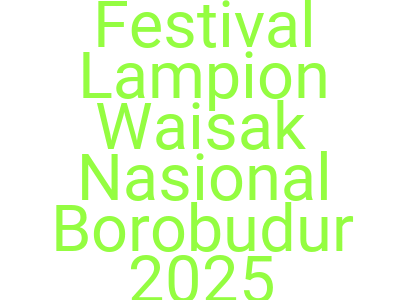 Imagesfestival Lampion Waisak Nasional Borobudur 2025