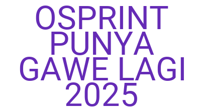 Imagesosprint Punya Gawe Lagi 2025