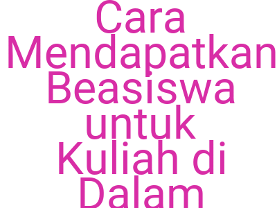 Imageswebinar Cara Mendapatkan Beasiswa Untuk Kuliah Di Dalam Negeri